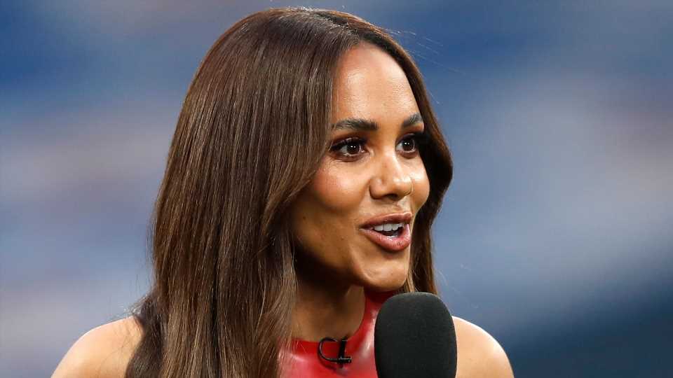 Alex Scott's 'brave' dress for Soccer Aid on ITV leaves England star ...